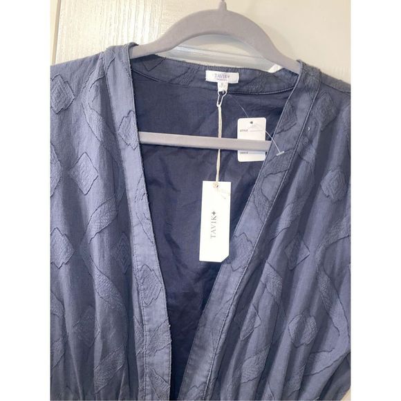 TAVIK NWT CAPRI SHORT SLEEVE MAXI DRESS in Ombre Blue - Picture 6 of 14